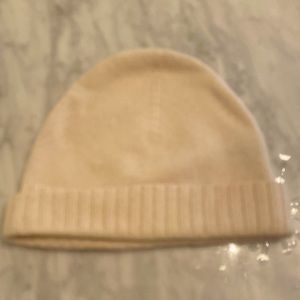 J Crew, Cream Snow Hat